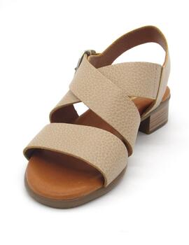 Sandalia Kaola 1300 beige para mujer