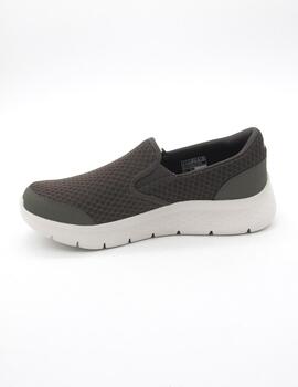 Zapatilla Skechers 216485/KHK  khaki para hombre
