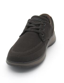 Zapatilla Skechers 204463/OLBR  verde/marrón hombr