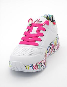 Deportivas Skechers JGoldcrown bca/multicolor