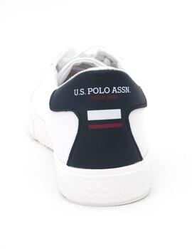 Deportivas U.S. Polo Assin MARCS006 blancas