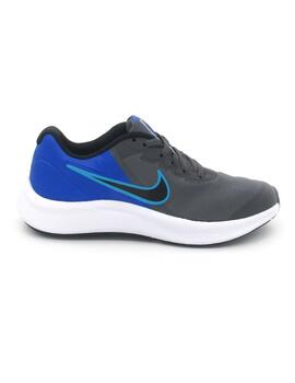 Deportivo Nike DA2776(012)  gris/azul niño