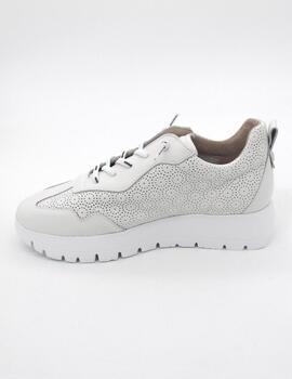 Zapato Deportivo Wonders A-2440 blanco para mujer