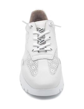 Zapato Deportivo Wonders A-2440 blanco para mujer