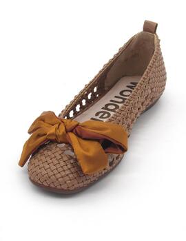 Bailarina Wonders CH-1001 camel para mujer