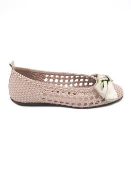 Bailarina Wonders CH-1001 beige para mujer