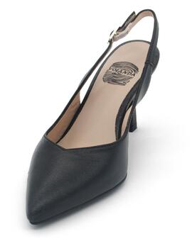 ZAPATO DESTALONADO P. MILLER 5529 NEGRO TACON