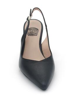 ZAPATO DESTALONADO P. MILLER 5529 NEGRO TACON