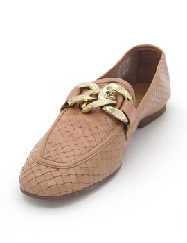 Mocasín Frank 99626 camel para mujer
