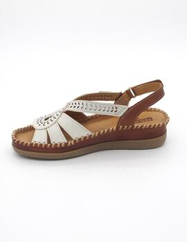 Sandalia Pikolinos CADAQUES W8K-0907 beige mujer