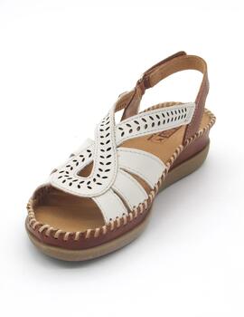 Sandalia Pikolinos CADAQUES W8K-0907 beige mujer