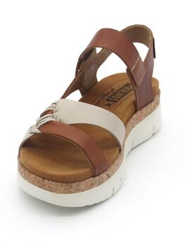 Sandalia Pikolinos PALMA W4N-0968C1 beige mujer