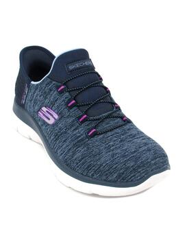 Deportivas Skechers 149937/NVPR azul para mujer