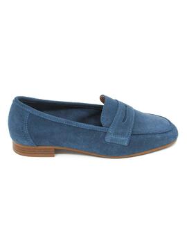 Mocasín Foos INHA 01 azul de mujer