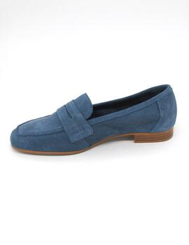 Mocasín Foos INHA 01 azul de mujer