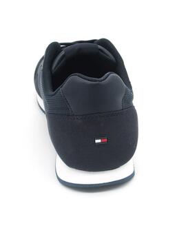 Zapatilla Tommy FMOFM FMOFM04504 marino con cordon
