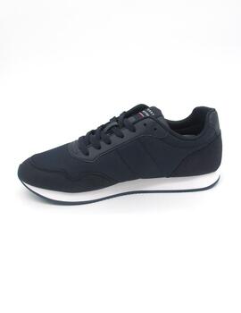 Zapatilla Tommy FMOFM FMOFM04504 marino con cordon