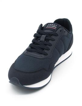 Zapatilla Tommy FMOFM FMOFM04504 marino con cordon