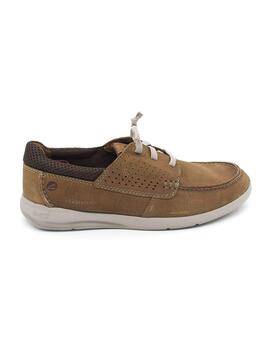 Nautico Clarks GORVIN MOC camel con cordon