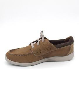 Nautico Clarks GORVIN MOC camel con cordon