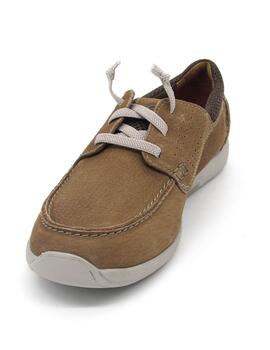 Nautico Clarks GORVIN MOC camel con cordon