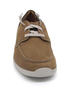 Nautico Clarks GORVIN MOC camel con cordon