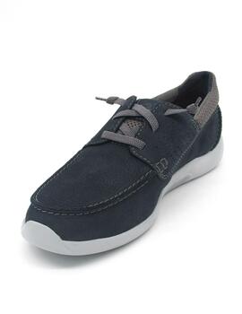 Nautico Clarks GORVIN MOC marino con cordon