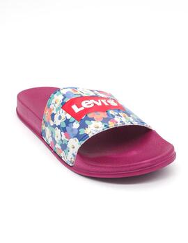 Chancla Levis POOL fucsia