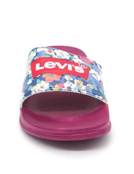 Chancla Levis POOL fucsia