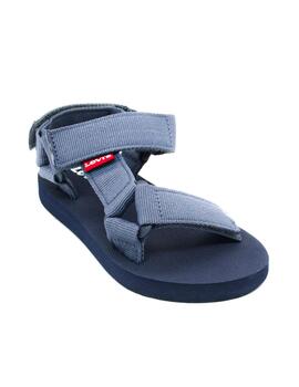 Sandalia Levis CADYS Azul plana