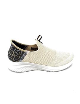 Deportivo Skechers 149712/LPD bco. leopardo mujer