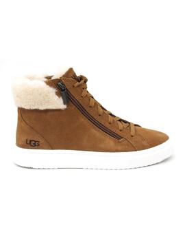 Botín UGG 1121020 camel cordón pelo para mujer