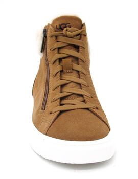 Botín UGG 1121020 camel cordón pelo para mujer