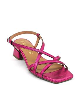 Sandalia FRANK 27943 fucsia con tacon