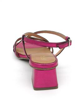 Sandalia FRANK 27943 fucsia con tacon