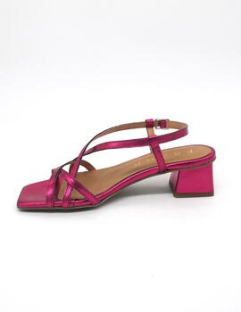 Sandalia FRANK 27943 fucsia con tacon