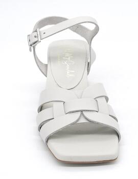 Sandalia Oh My Sandals 5263 hielo con tacon