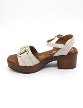 Sandalia Oh My Sandals 5242 hielo con tacon