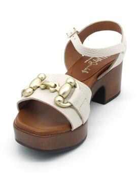 Sandalia Oh My Sandals 5242 hielo con tacon