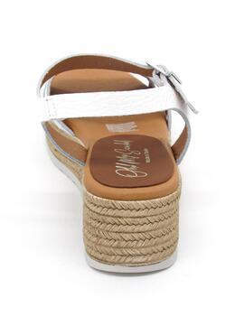 Sandalia Oh My Sandals 5209 blanco con cuña