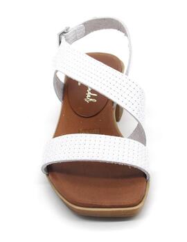 Sandalia Oh My Sandals 5172 blanco con tacon