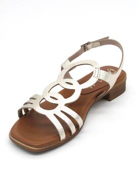 Sandalia Oh My Sandals 5163 plana color cava