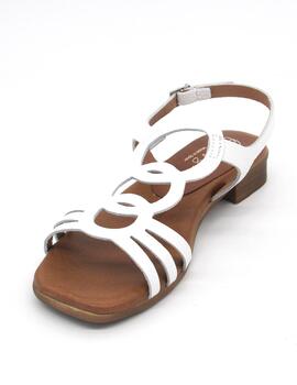 Sandalia Oh My Sandals 5163 plana blanca
