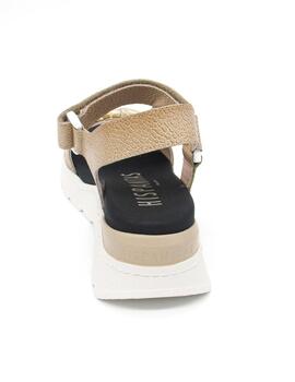 Sandalia Hispanitas beige con cuña