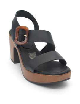 Sandalia Oh My Sandals 5245 negro tacon