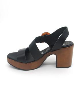 Sandalia Oh My Sandals 5245 negro tacon