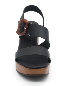 Sandalia Oh My Sandals 5245 negro tacon