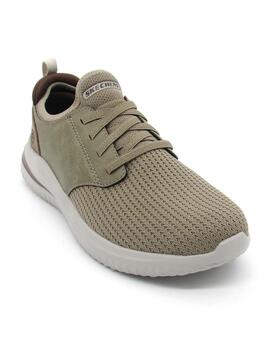 Deportivo Skechers 210239/TPE  taupe para hombre