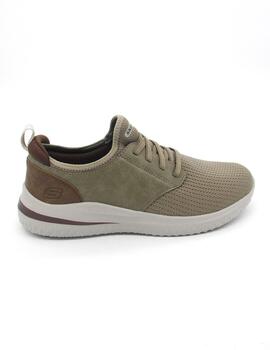 Deportivo Skechers 210239/TPE  taupe para hombre