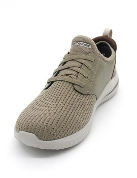 Deportivo Skechers 210239/TPE  taupe para hombre